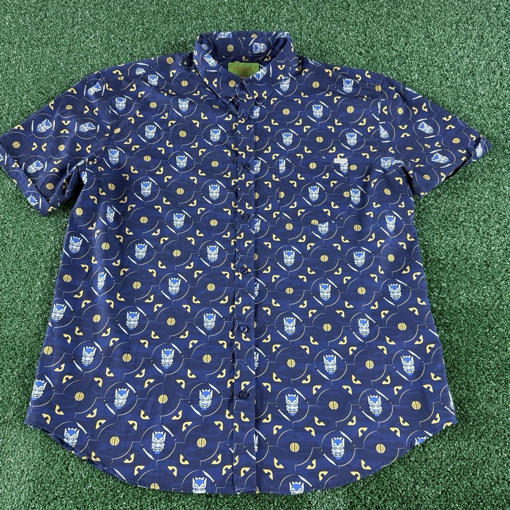 RSVLTS Nickelodeon Avatar The Last Airbender The Blue Spirit Button-Up Shirt 2XL